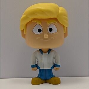 2021 Scooby Doo Fred Bobblehead Toy #4 McDonald's Happy Meal Hanna Barbera